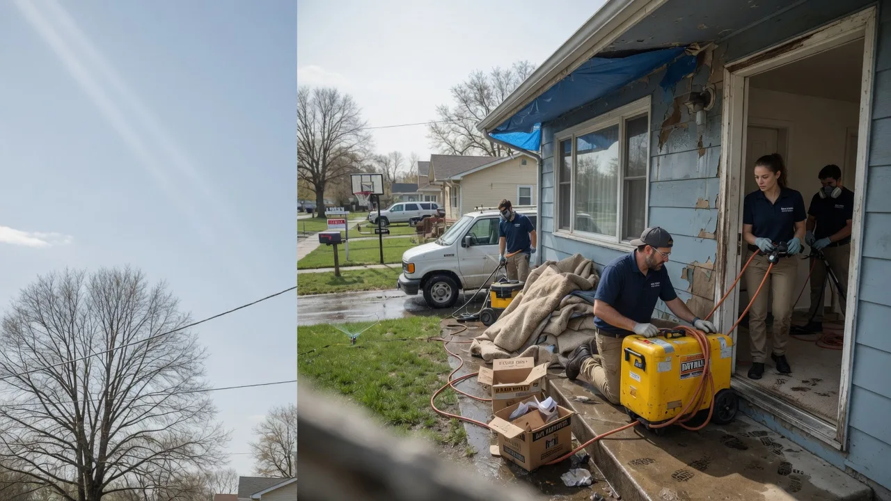 Basement Flood Cleanup in Dibble, OK near me